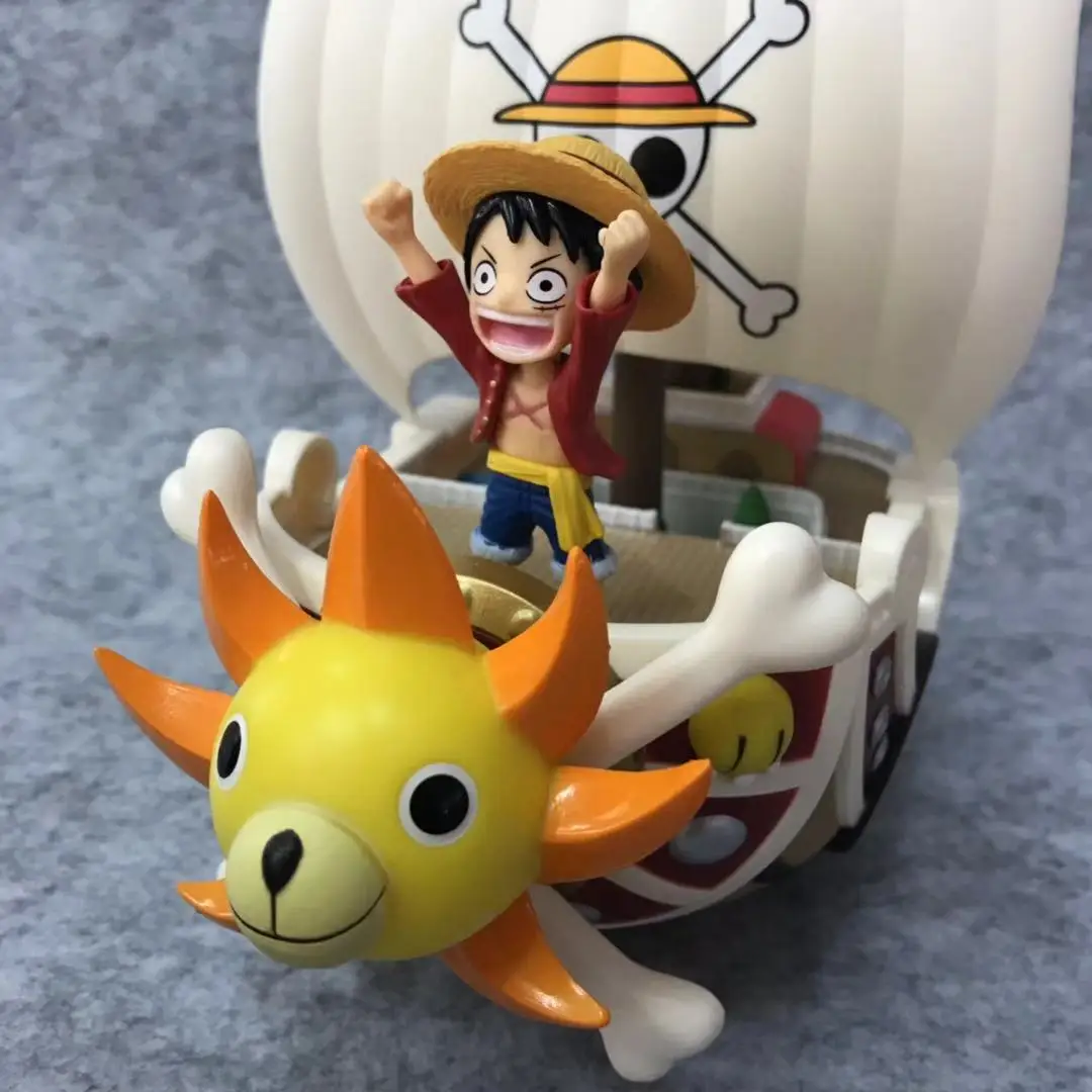 

Star Yao Anime One Piece Sousaphone Sunshine Thousand Sunny Ship Merry No. One Piece Boat Model Ornaments