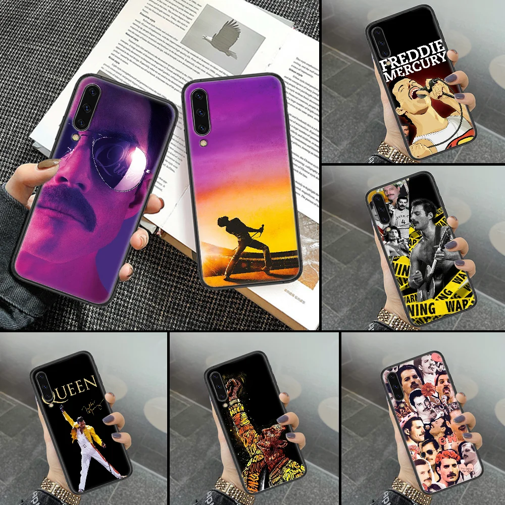 Freddie Mercury Queen band чехол для телефона Samsung Galaxy A 3 5 7 8 10 20 21 30 40 50 51 70 71 E S 2016 2018 4G black art |
