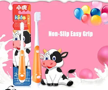 

1Pc Soft Bristle Tooth Brush Baby Toothbrush Soft Bristle Cute Cow Bee Squirrel Design Toothbrushes Kid Dental Care Random Color