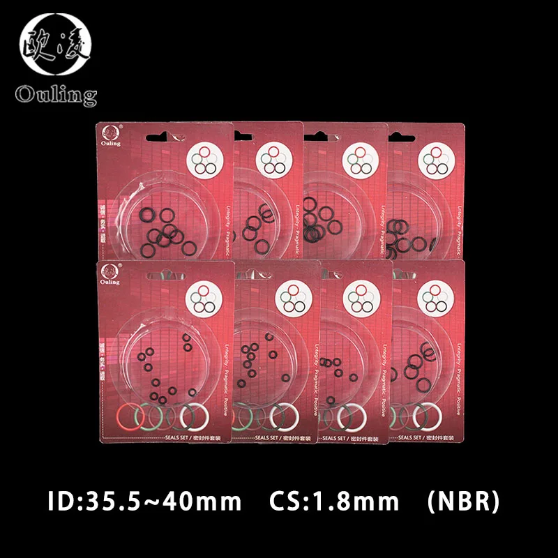 

В штучной упаковке нитрильный каучук бутадиен-нитрильный каучук уплотнительное кольцо водонепроницаемый устойчивое к маслам толщина CS 1,8 мм внутренний диаметр 35,5/36,5/37,5/38,5/40 мм