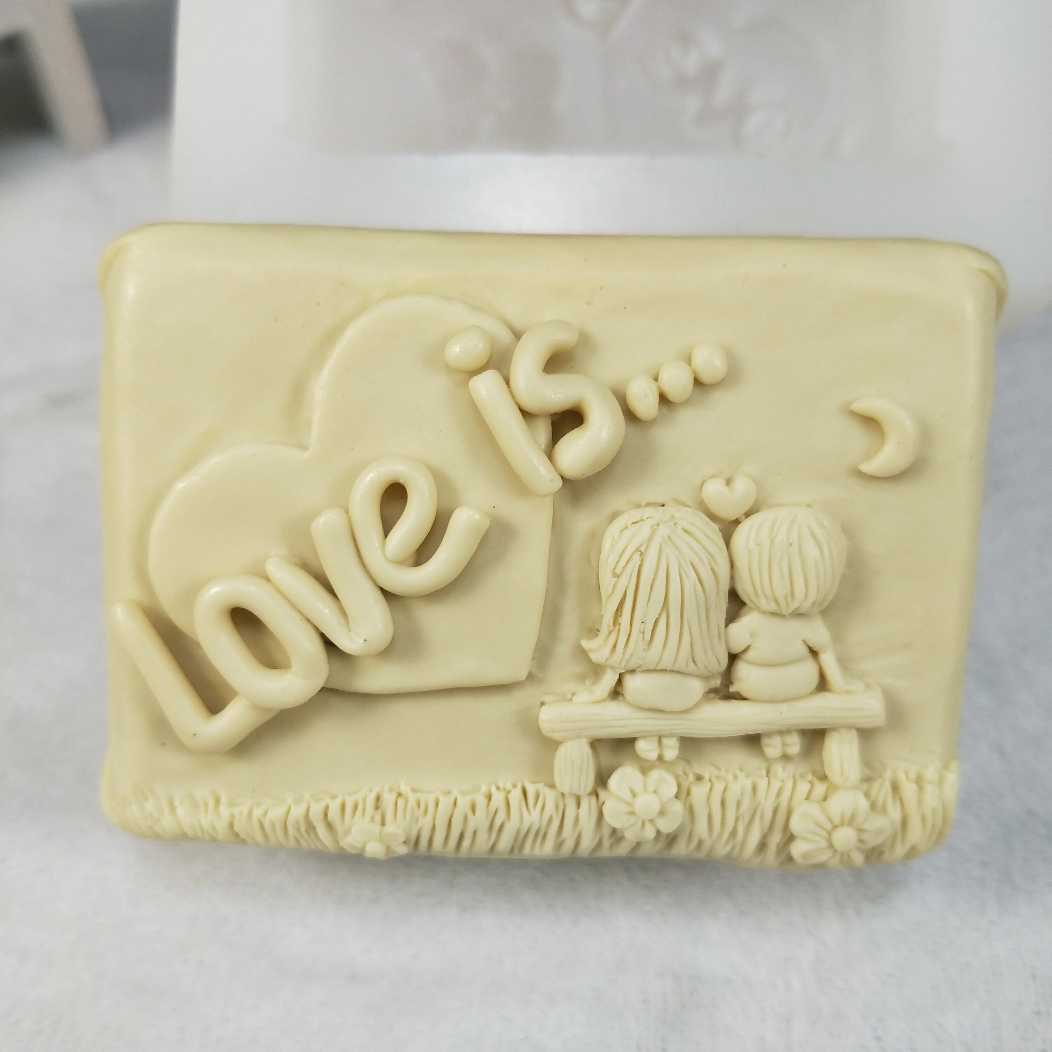 Wedding Lover Fairy Cake Mold Soap Mold Silicone Mould For Candy Chocolate 