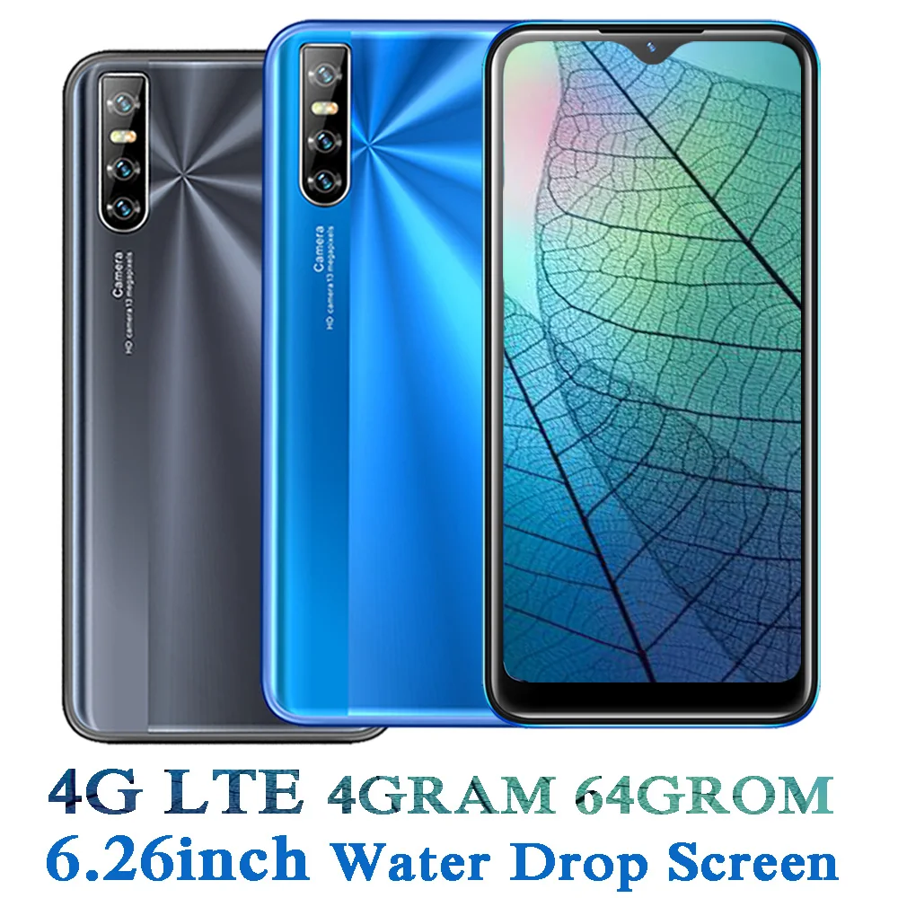 4G Lte 64G Rom Quad Core Global Smartphones Mate 40 4G Ram 13MP 6 26 Water Drop Scherm Android 