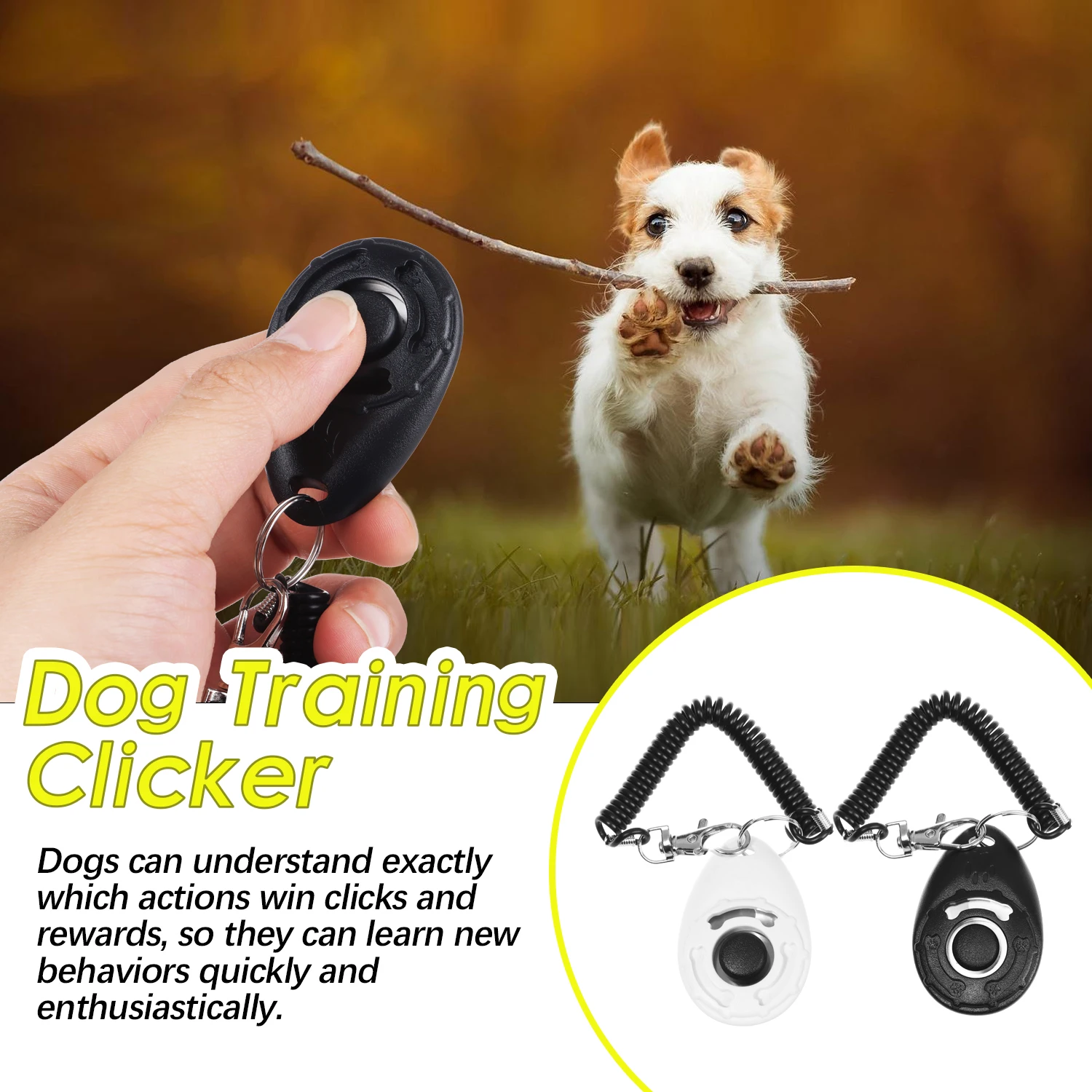 Silent Ultrasonic Dog Whistle Stop Barking Adjustable Pitch Dog Training Whistle with Lanyard Strap for Pet Supplies Coach whistle dog whistle