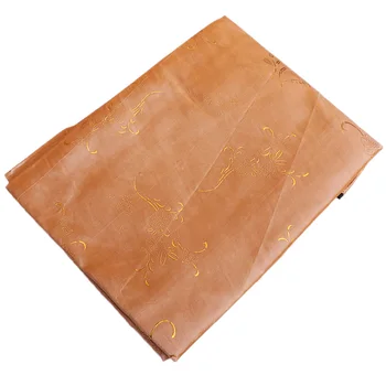 

1pc Adult Clothes Protector Waterproof Salon Shawl Hair Dyeing Apron Long Hairdressing Cape for Women Men Golden