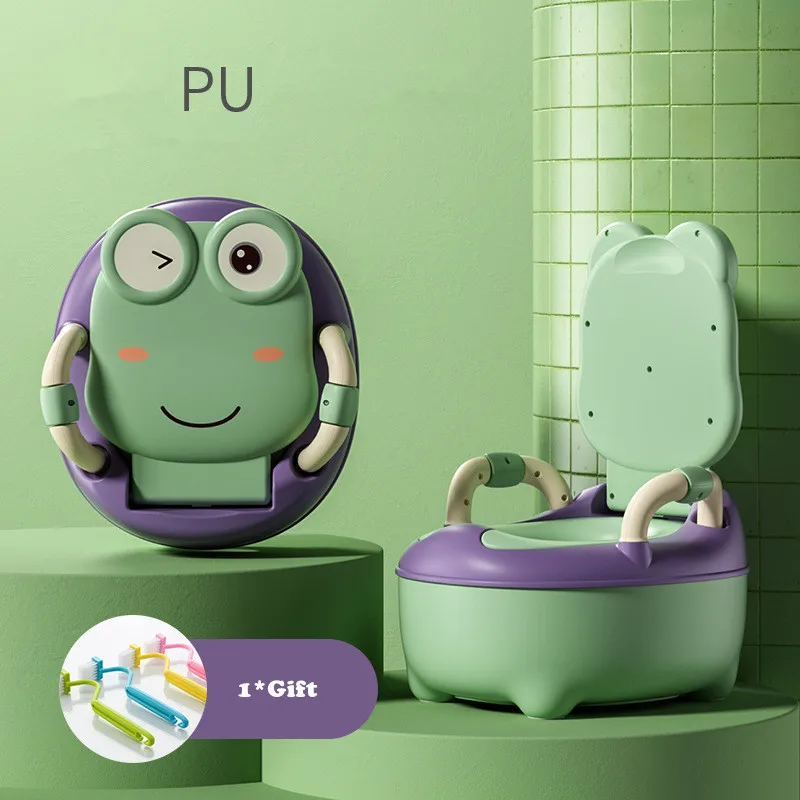

Baby Toilet Large Cartoons Frog Portable Travel Baby Potty Child Pot Training Girls Boy Potty Kids Toilet Seat Children's Toilet