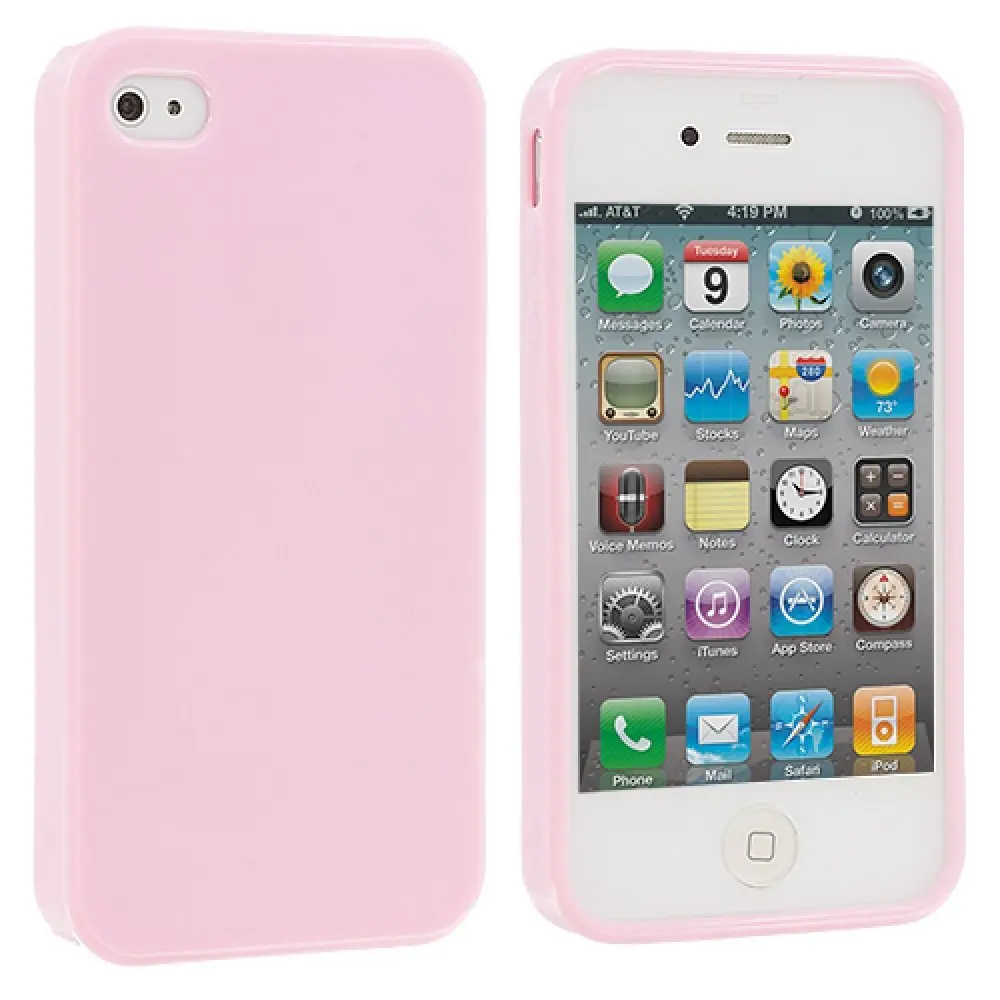 Матовый чехол для iphone 4 4S 7 8 plus, модный противоударный чехол для Apple iphone 4 iphone 4 S, защитный чехол для сотового телефона - Цвет: Pink