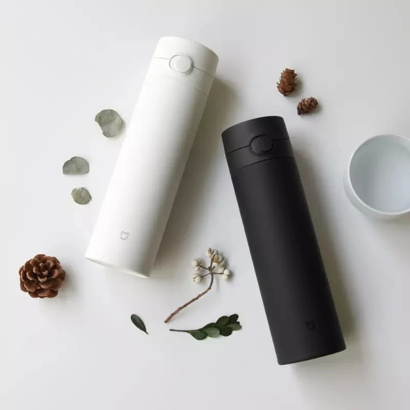 Xiaomi Mijia чашка с вакуумной изоляцией 2, 480 мл, нержавеющая сталь, сохраняющая тепло, бутылка для холодной воды, портативная прямая чашка для дома и путешествий
