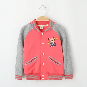 

BBD Girls Coats and Jackets Spring Cotton Full O-Neck Cartoon Active Fashion Tops New Kids 6 7 Years Clothes on Sale