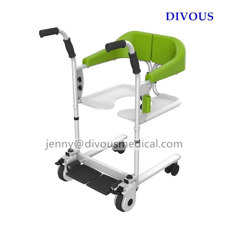 Инвалидов слуховые аппараты пожилых комод и стул для ванны многофункциональная подъема Мобильная машина, ручное мобильное инвалидная коляска