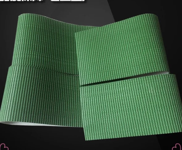 

(customized)PVC Lawn Pattern Climbing Belt Anti Slip Conveyor Belt Wear Resistant Industrial Belt Assembly Line