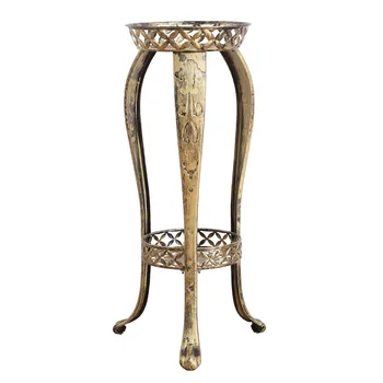 

European Flower Rack Wrought Iron Multi-layer Floor Pot Indoor Living Room Green Shelf Province Space Hanging Orchid