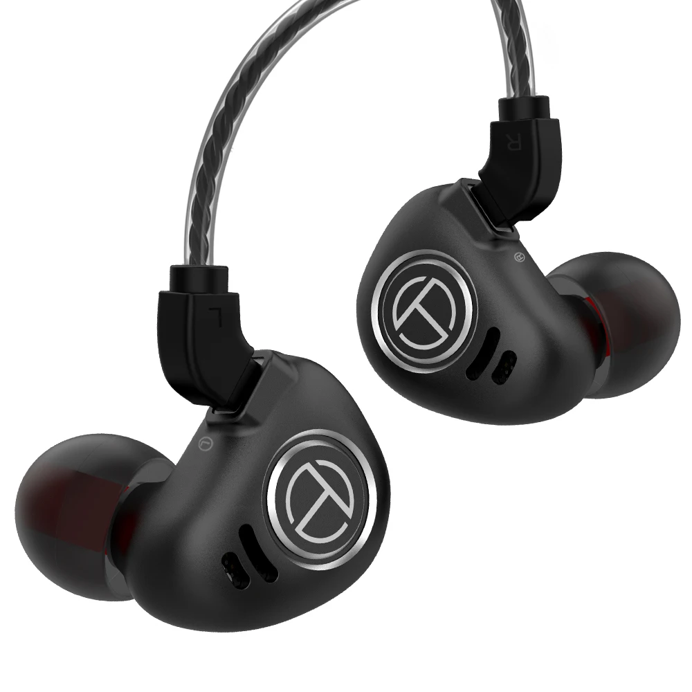 

TRN V90 4BA+1DD Hybrid 5 Driver Untis Metal In Ear Earphone IEM HIFI Monitor Running Sport Stage Resolution 2Pin Detachable V80