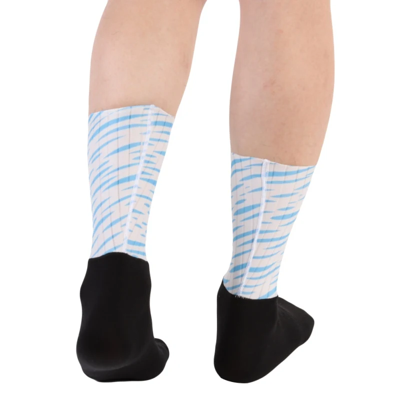 Newest ArrivalAnti-slip Breathable Gradient Color Cycling Bicycle Socks Outdoor Hiking Running Soccer Basketball Sweat-Absorbing