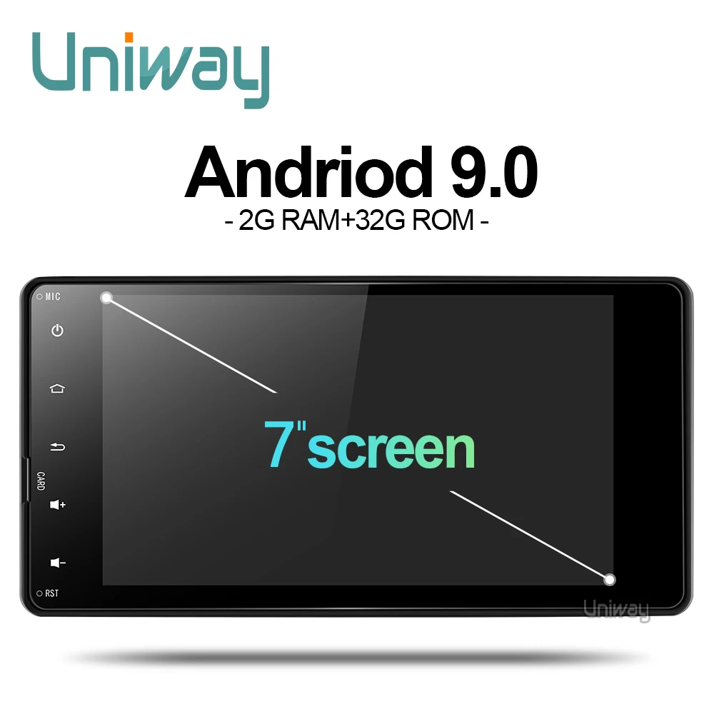 

Uniway AOLD7071 2G+32G android 9.0 car dvd for Mitsubishi outlander lancer 2010 2012 2013 2014 2015 car radio gps navigation
