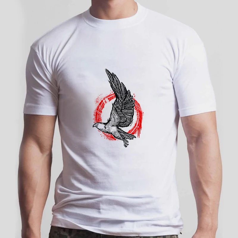 

Eagle Of Freedom Gothic Punk New Harajuku Women Tshirt Punk Print Short Sleeve Tops & Tees Streetwear Men T-Shirt Female
