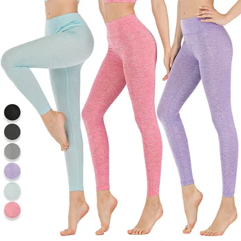 

Seamless Raise Hip Fitness Leggings Women High Elasticity and Quick-drying Comfortable Breathable Workout Leggings Gym Leggings