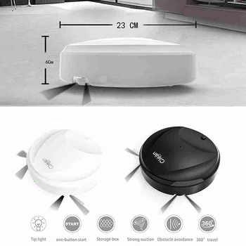 

Multifunctional Smart Floor Cleaner,3-In-1 Auto Rechargeable Smart ing Robot Dry Wet ing Vacuum Cleaner