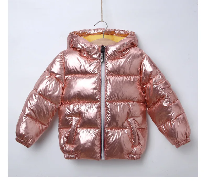 Space Silver Rose Gold Bread Детский пуховик из хлопка для маленьких девочек и мальчиков детская одежда AliExpress