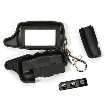 

8A body Case for CENMAX ST Russian LCD remote control for CENMAX ST8A 8A LCD keychain car remote 2-way car alarm system