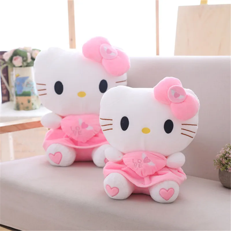 Вт, 30 Вт, 40 см Kawaii кошки плюшевые игрушки очаровательны куклы чучела мультфильм игрушки Штаны для девочек с рождественским изображением подарки на день Святого Валентина подарок