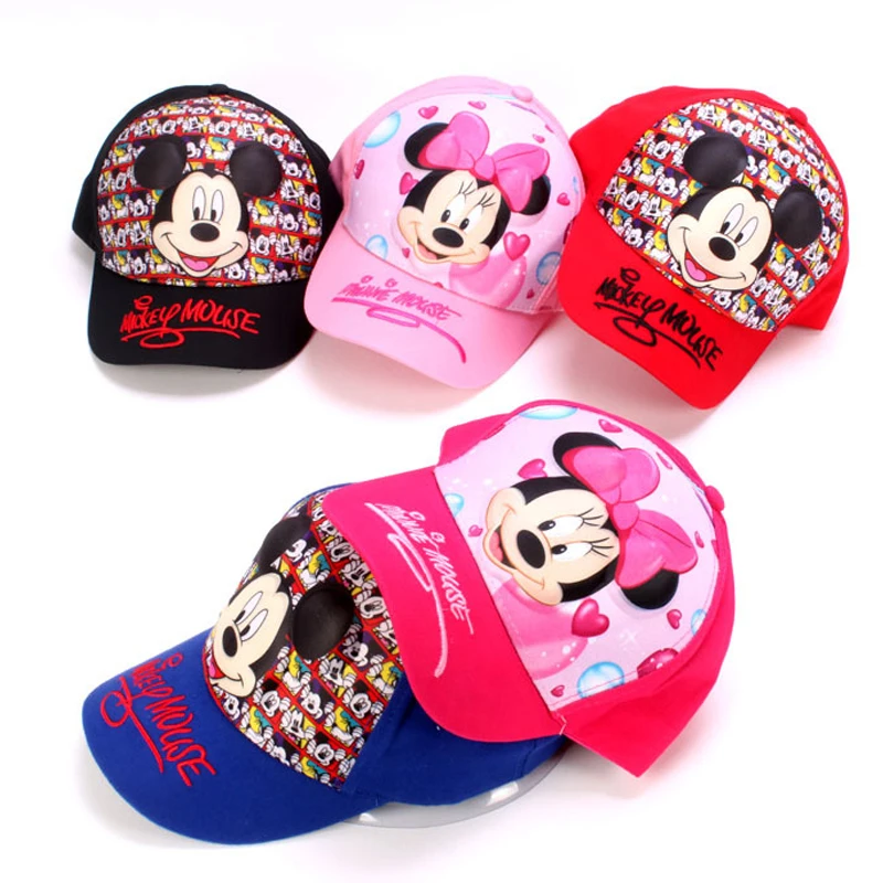 Унисекс дети ребенок Snapback шляпа мультфильм девочка шляпы солнцезащитные для мальчиков детские бейсболки регулируемая хип-хоп девочка s Весенняя шляпа
