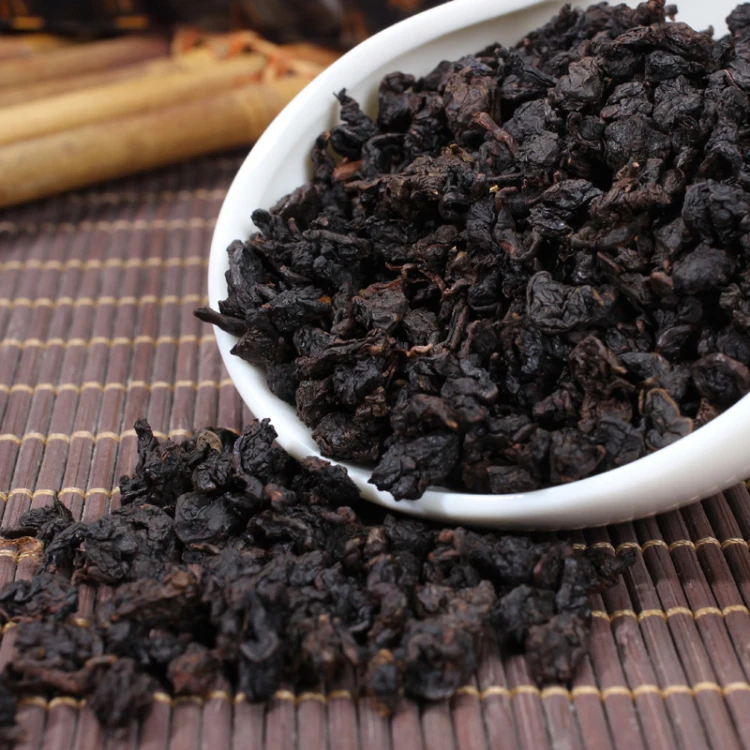 Черный чай улун, черный чай Ти куань Инь, черный чай тигуанин, абсорбция масла и потеря веса