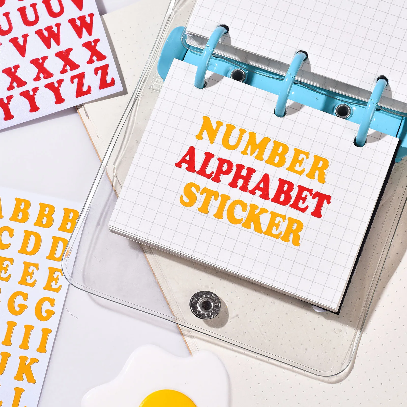 2 Vellen Aantal Letters Alfabet Plaid Decoratieve Stickers Voor Scrapbooking Fotoalbum Kaart Maken Zuivel Decoratie Journal Diy