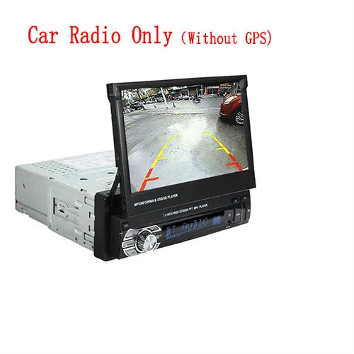 without camera Горячая 7 Din радио автомобиля стерео аудио дюймов MP5 MP4 плеер Aux/USB TF FM сенсорный экран bluetooth 3 языков Зеркало Ссылка меню - Цвет: without camera