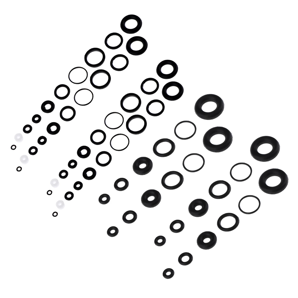 8Pcs/Set Airbrush Rubber O- Sealing Gasket Washer Seal Assortment Set
