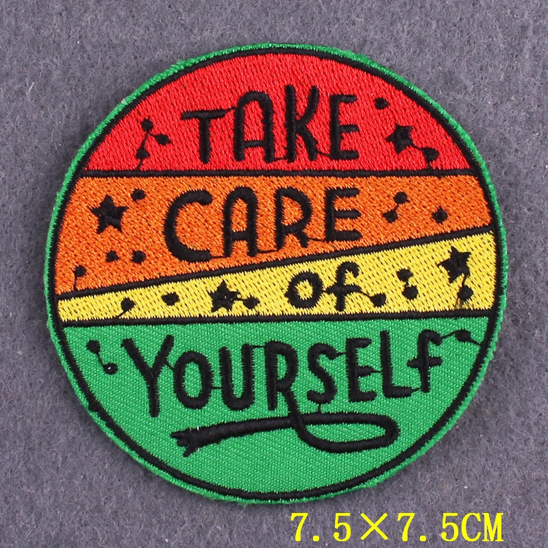 Love is Love Badges Gay Pride LGBT Patch Iron On Patches For Clothing Stickers Rainbow Patches On Clothes Stripes Accessory 