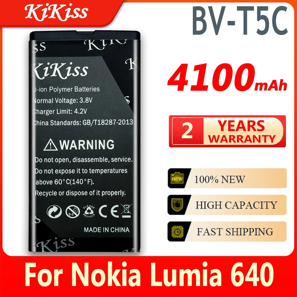 Батарея для мобильных телефонов с подставкой и отделениями карт Nokia Lumia 640 Lumia640