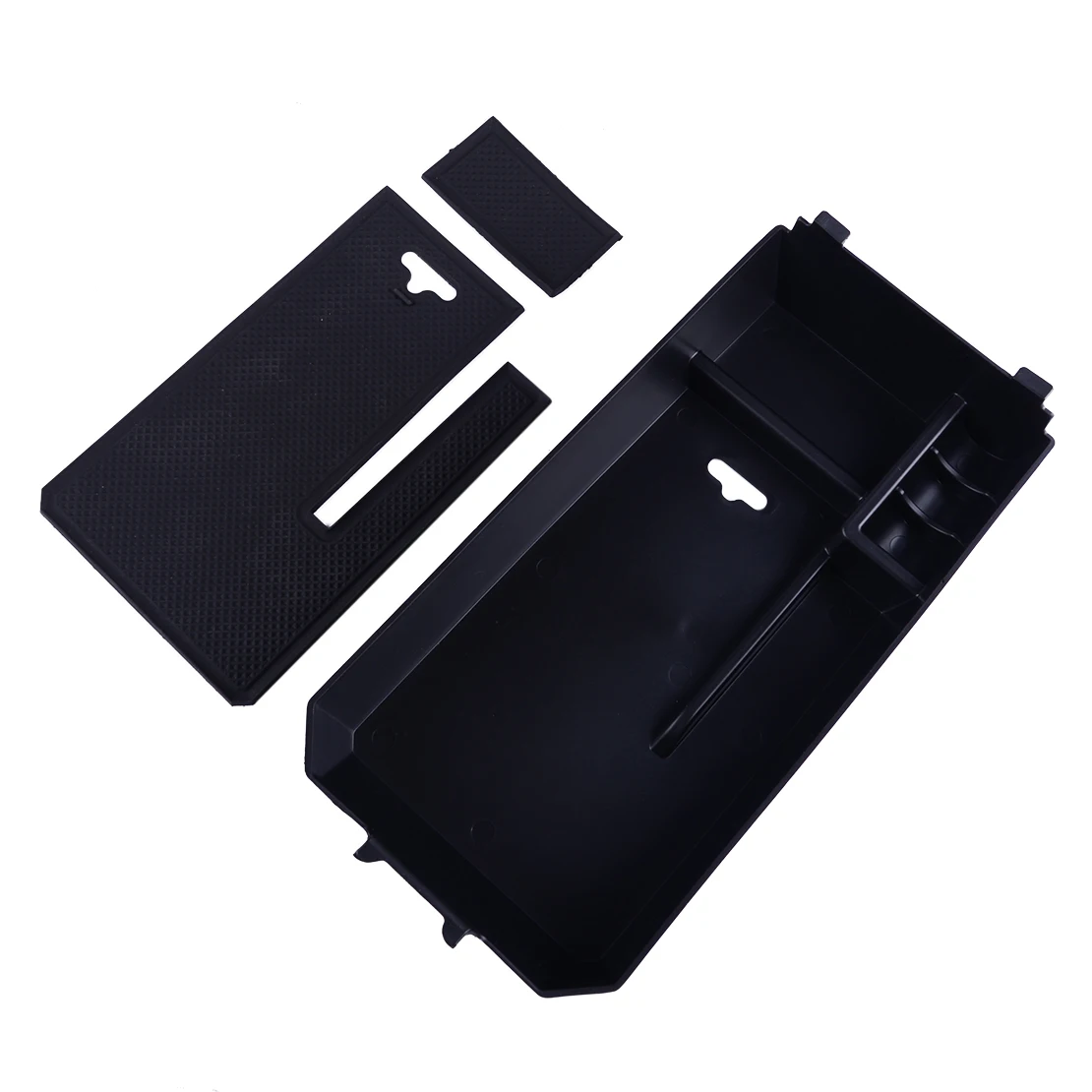 Beler Центральная консоль подлокотник ящик для хранения черный лоток подходит для Mercedes-Benz C Class W205
