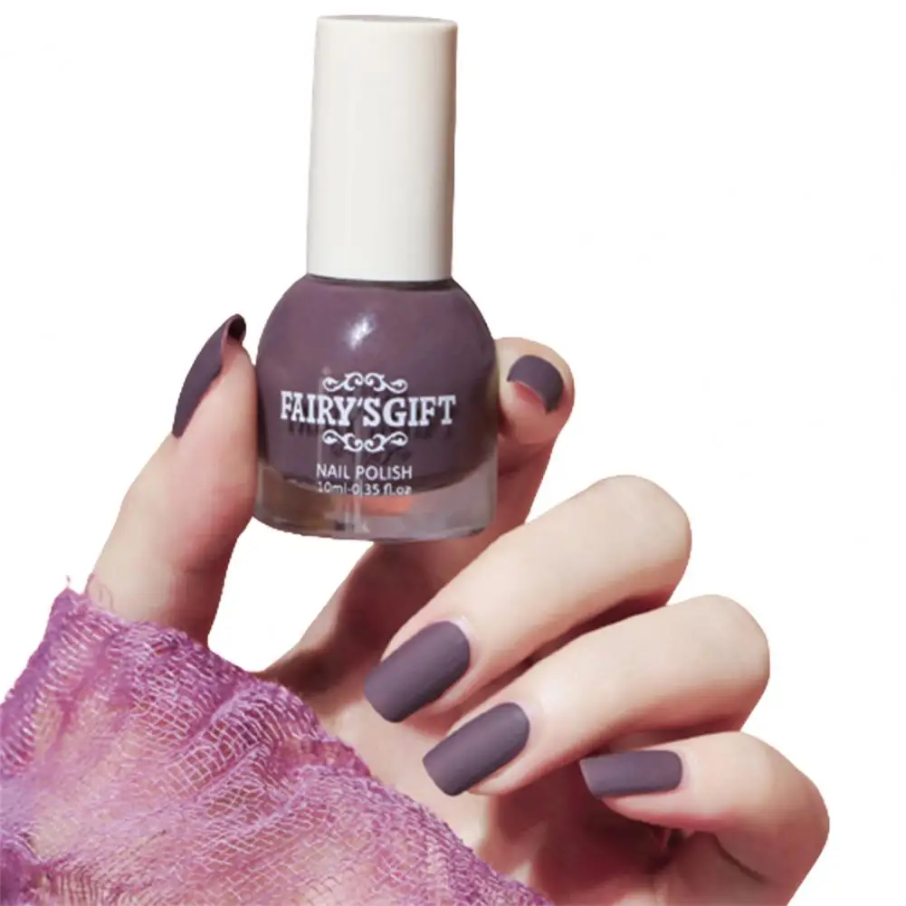 Premium Matte Nail Polish - 259 Black – Verymiss