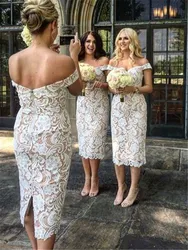 Sheath Lace Satin Boat Neck Mother Of The Bride Dress Outfits Short Sleeve Knee Length Zipper Plus Size