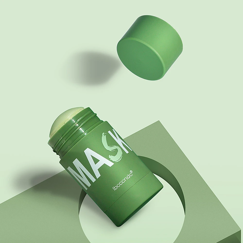 40g Green Tea Extract Face Mask Skin Care Clay Masks Facial Mask Black