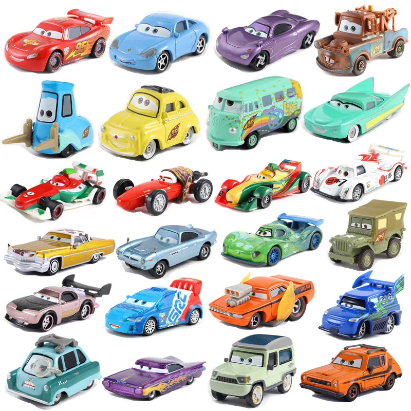 

Disney Pixar Sedan 3 Lightning McQueen Sally Die Jackson Storm 1:55 Alloy Die Casting Metal Toy Car 2 Children's Birthday Gift