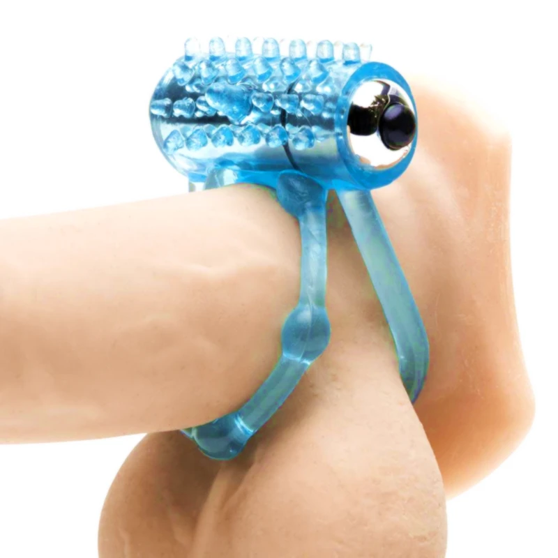Vibrator Sex Toy Vibrator Rings Sex Toy For man Double rings vibrator waterproof clitoris Massager masturbation Vibrating lasting cocking delay ejaculation vibe