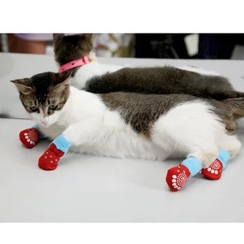 

Pet Socks Breathable Non-slip Cotton Dogs Puppy Cats Socks