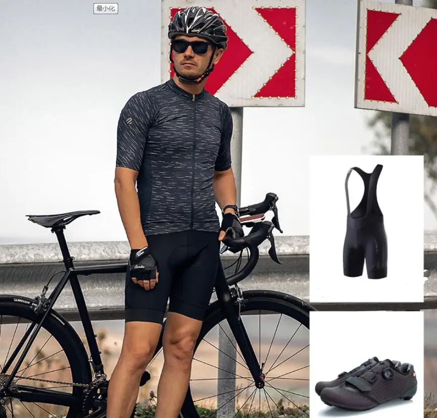 Santic 2019 Мужская Профессиональная футболка с коротким рукавом для велоспорта, дышащая велосипедная майка для велоспорта