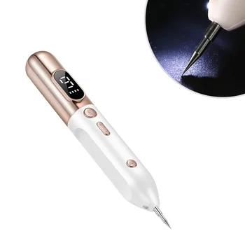 

1PC Face Mole Removal Pen Freckle Nevus Removal Pen Beauty Equipment Pigmentation Pen for Home Salon (Golden)