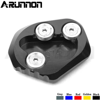 

For YAMAHA YZF-R6 YZF R6 YZFR6 2017 2018 Motorcycle CNC Kickstand Foot Side Stand Extension Pad Support Plate Enlarge Stand