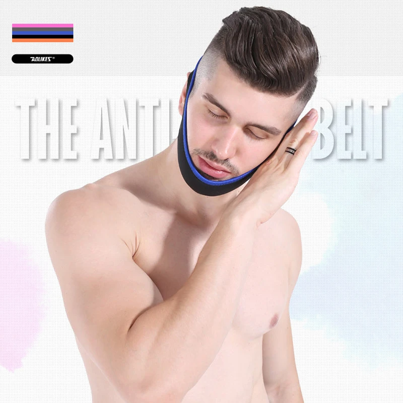 

Anti Snore Chin Strap Stop Snoring Snore Belt Sleep Apnea Chin Support Straps for Woman Man Night Sleeping Aid Tools