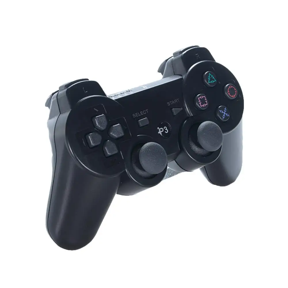 BEESCLOVER беспроводной Bluetooth геймпад игровой джойстик для sony PS3 контроллер для sony Playstation 3 двойной шок игровой джойстик d40 - Цвет: Black