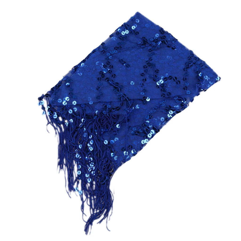 HAND MADE BELLY DANCING COSTUME BELT HIP WRAP SCARF SKIRT WITH TASSLES DANCEWEAR