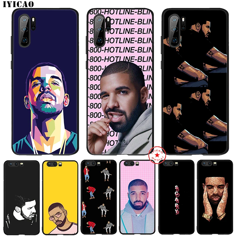 IYICAO Drake Rap Trap Soft Case for Huawei P30 P20 P10 P9 P8 Lite Pro P Samrt Z Plus 2019 2018 2017 2016 2015 |