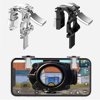 

Gamepad joystick for iPhone Android phone L1R1 Shoot Fire Button L1 R1 PUBG Mobile Trigger Controller Game Aim Key Smartphone