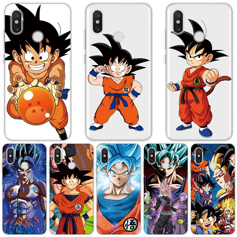 

Dragon Ball Z Super DBZ Goku Case For Xiaomi Redmi Note 7 6 5 Plus Pro S2 Go 7 6A 5A 7A 7S 4X Soft Coque Case FOR Redmi K20 Pro
