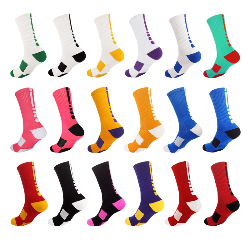 

Basketball Socks and Ladies' Cycling Football Sock 5 Pairs Per Set Sweat-absorbent Sports Socks Wholesale