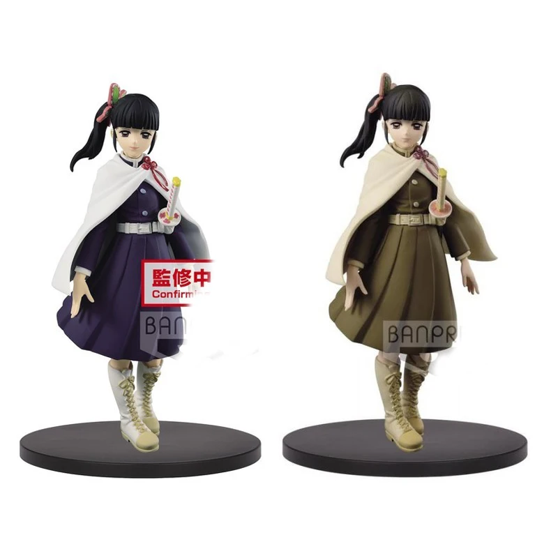 15 см Demon Slayer Tsuyuri Kanawo ПВХ фигурка Vol.7 Vol.8 Sepia Color Ver. Фигура аниме Kimetsu No Yaiba модель