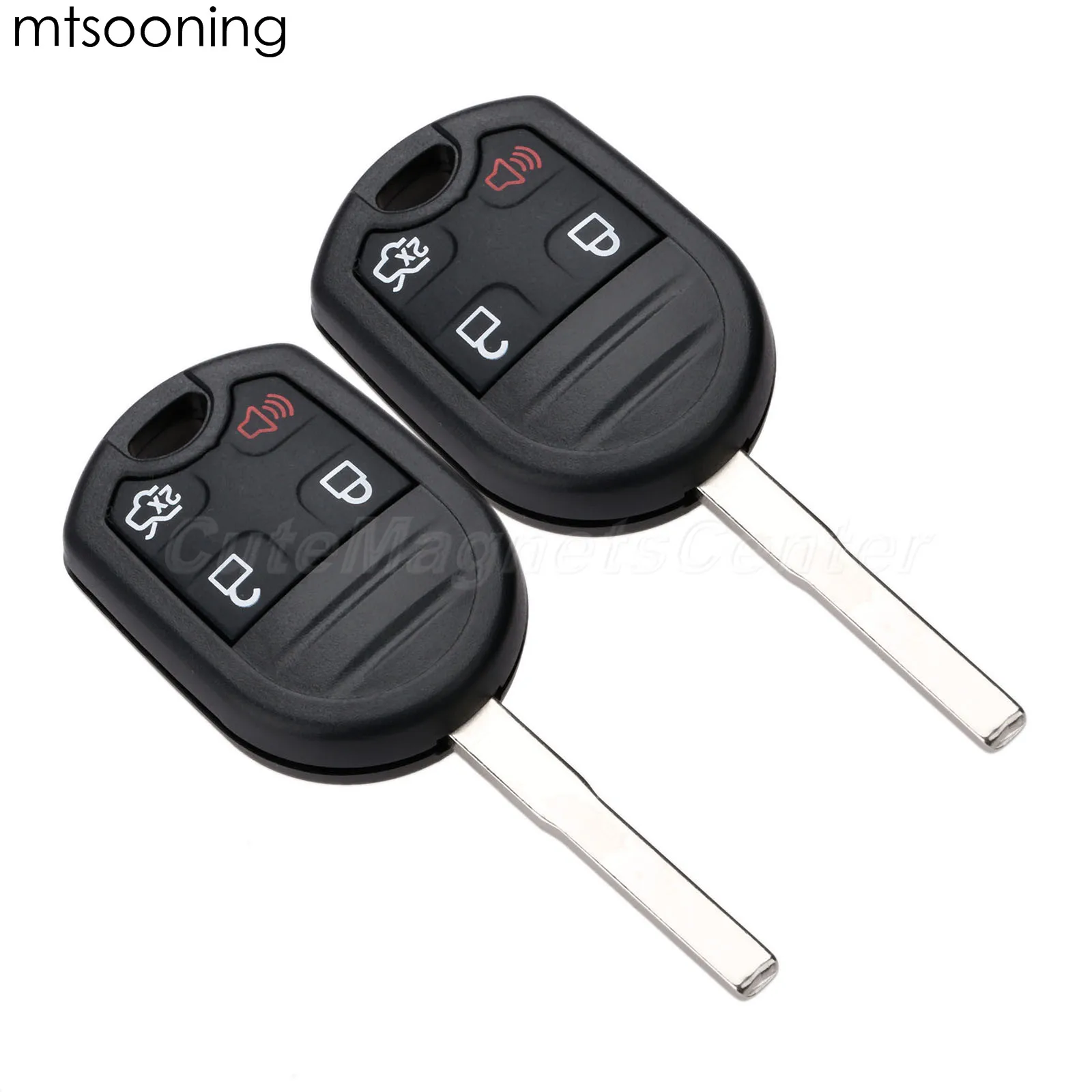 

2pcs 4 Buttons Remote Key 315MHz CWTWB1U793 ID83 4D63 Chip Uncut Blade for Ford C-Max Escape Fiesta Transit Connect Focus